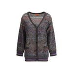 Missoni Caperdoni Buttoned Cardigan MI-DS25WM0TBC005GS91P6-IT40 | M