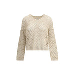 Brunello Cucinelli Mesh Sweater BR-MEA338202CBU80-L