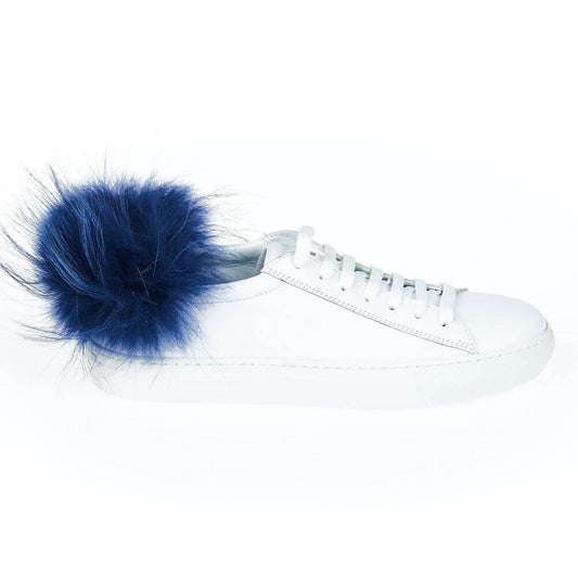 Mr&Mrs Italy White Lamb Leather Women Sneaker