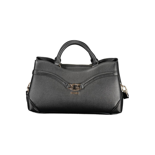 Guess Jeans Black Polyurethane Women's Handbag 1728,67403481248,Bags,Black,Guess Jeans,Handbags - Bags,New with tags,Women