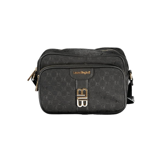 Laura Biagiotti Black Polyester Women Handbag 1728,67403481248,Bags,Black,Handbags - Bags,Laura Biagiotti,New with tags,Women