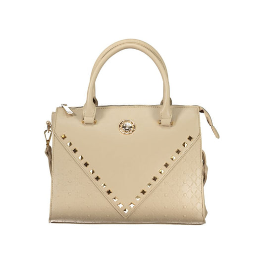 Laura Biagiotti Beige PVC Women Handbag 1728,67403481248,Bags,Beige,Handbags - Bags,Laura Biagiotti,New with tags,Women