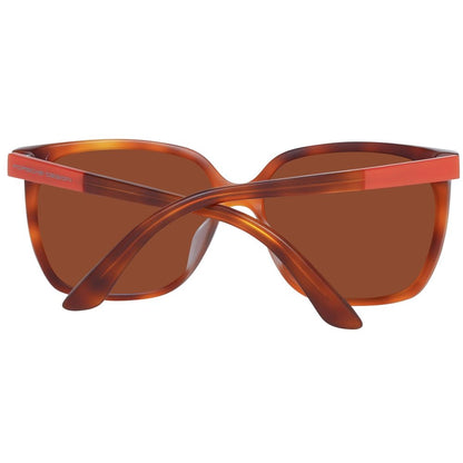 Porsche Design Brown Acetate Sunglasses