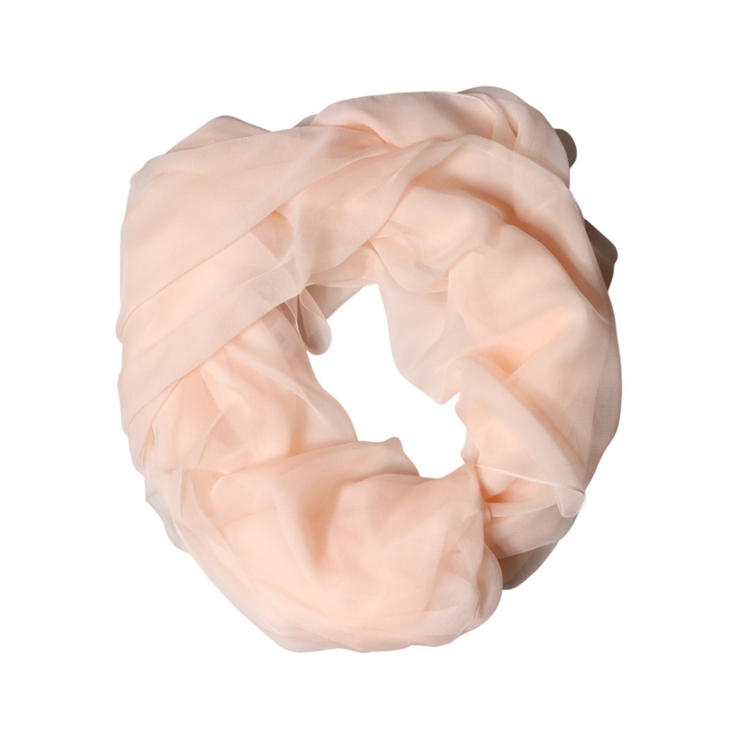 Dolce & Gabbana Light Pink Stole Silk Neck Wrap Shawl  Scarf