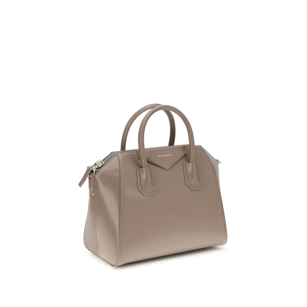 Givenchy Gray Calf Leather Bos Taurus Handbag