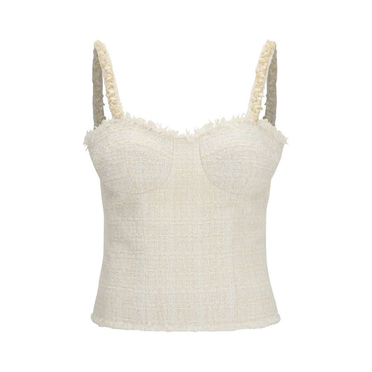 Balmain Beige Polyester Blouse