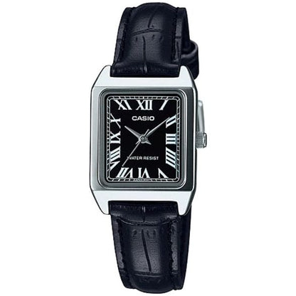 CASIO COLLECTION Mod. TANK. LEATHER - BLACK