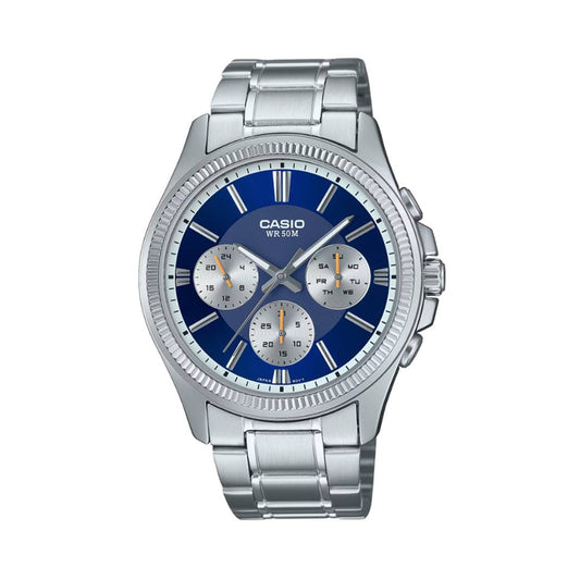 CASIO Mod. DAY DATE MULTIFUNCTION - BLUE Category - Watches,Gent,gent re,Gent Ready stocked Watches,Men,READY STOCKED WATCHES,Watches,Watches - Accessories,Wristwatch