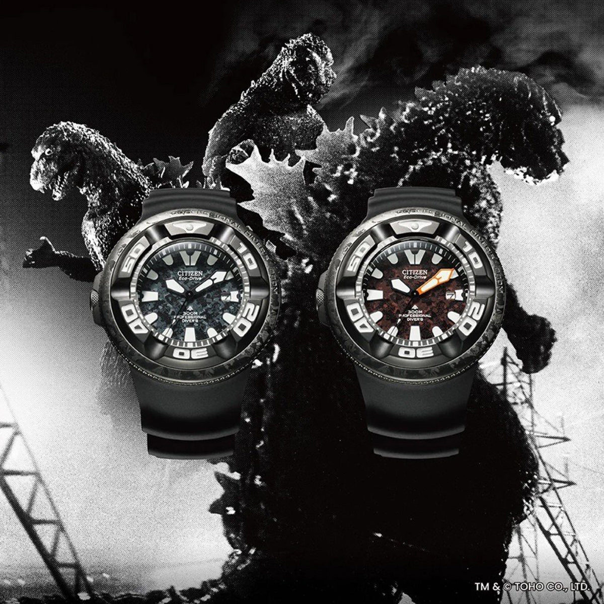 CITIZEN Mod. PROMASTER Diver's Godzilla Limited Edition