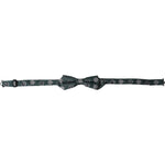 Dolce & Gabbana Green Silk Floral Adjustable Neck Men Bow Tie Dolce & Gabbana Dark Slate Gray