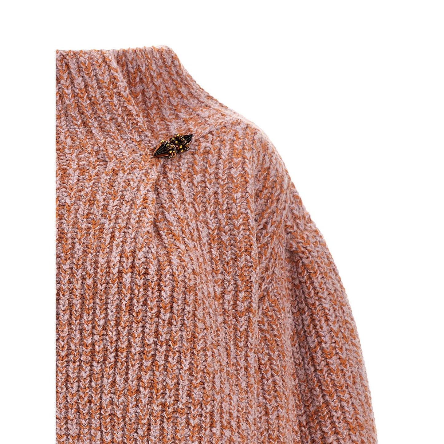 Dries Van Noten Multicolor Wool Cardigan