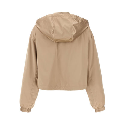 Fendi Brown Polyester Shell Jacket