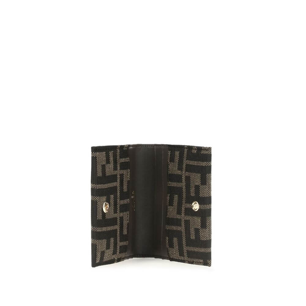 Fendi Brown Polyester Wallet