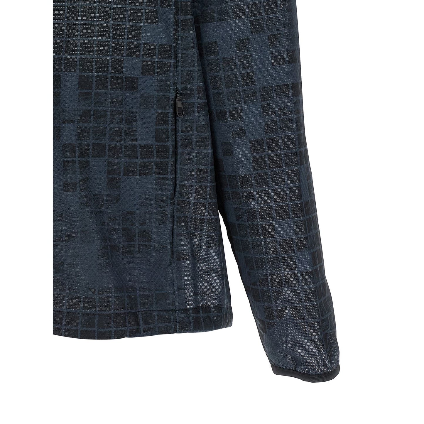 Hugo Boss Blue Rubber Shell Jacket