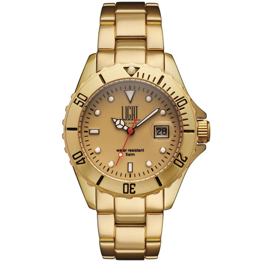 LIGHT TIME Mod. DIVER GOLD ALUMINIUM