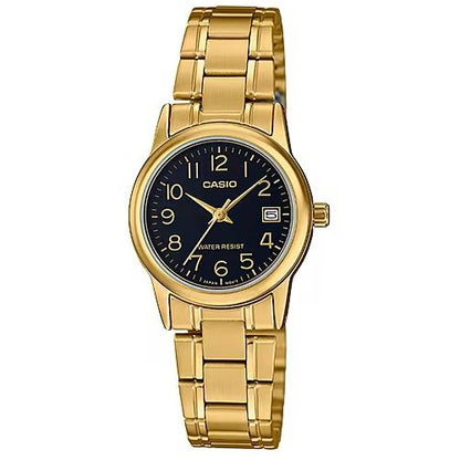 CASIO COLLECTION Mod. LADY DATE. GOLD - BLACK