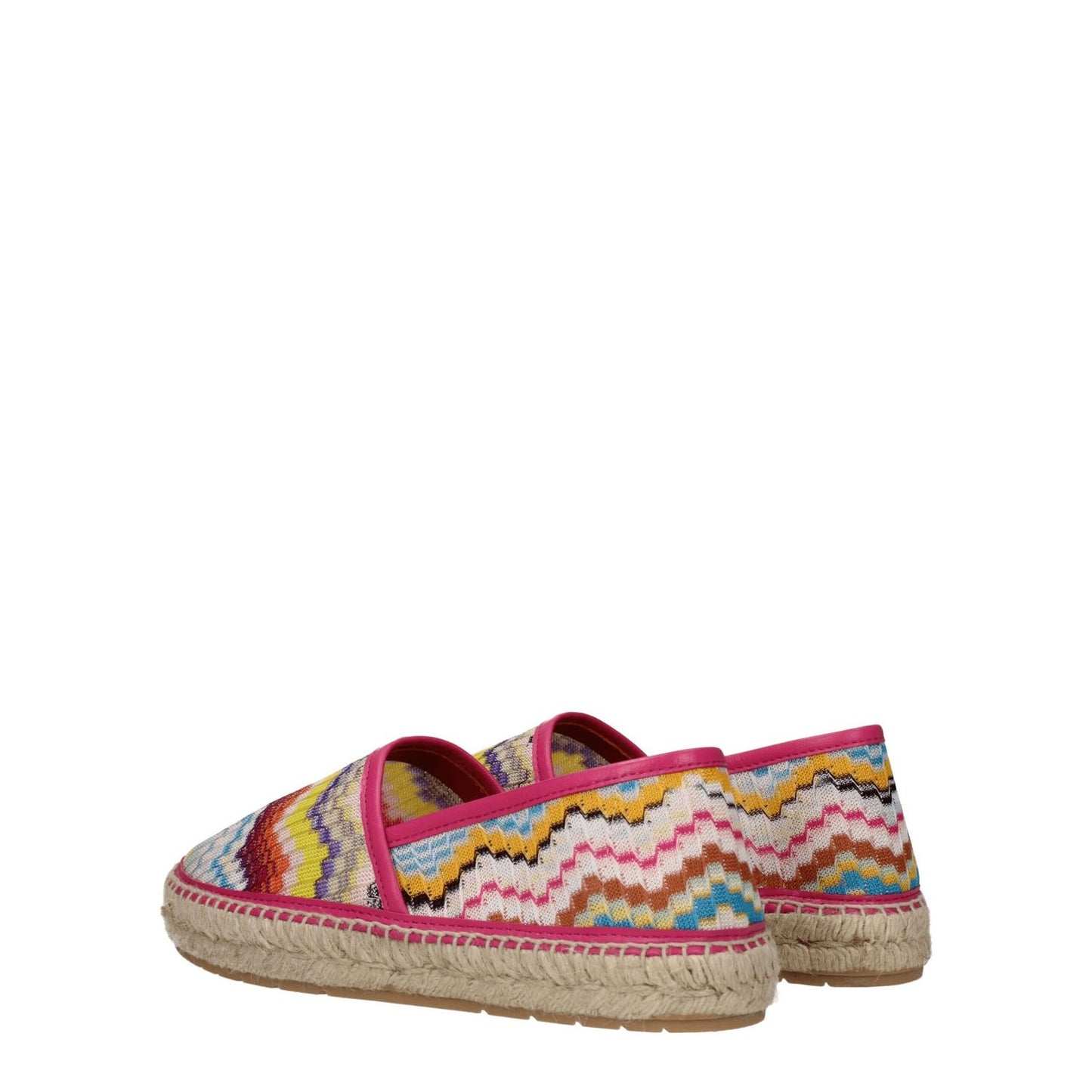 Missoni Multicolor Fabric Espadrilles 1728,75667636384,Espadrilles - Flats - Shoes,EU41/US11,Flats - Shoes,Missoni,Multicolor,New with tags,Shoes,Women