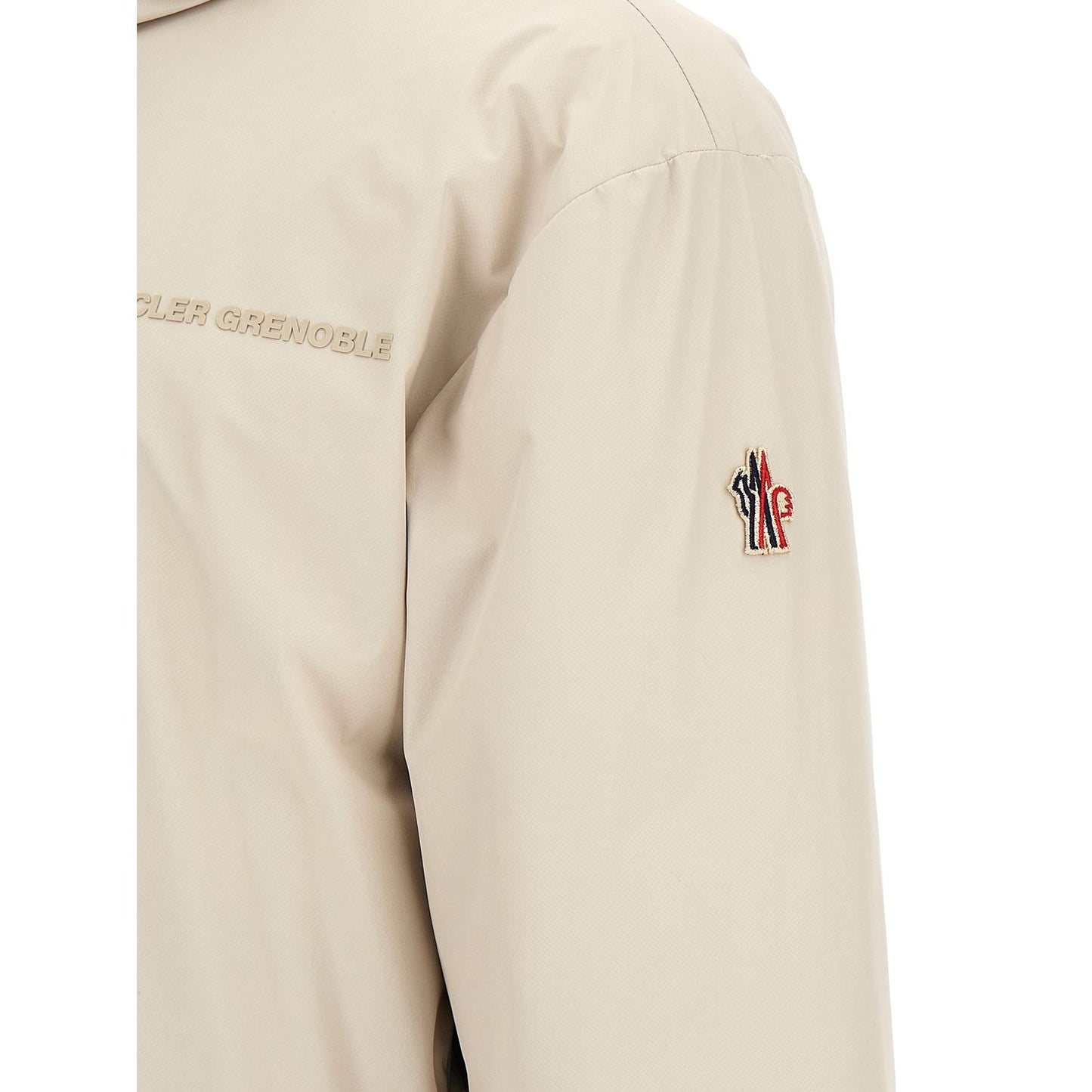 Moncler Grenoble Beige Polyamide Shell Jacket