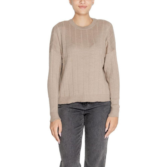 Only Beige Marabou Sweater ON-15171200127-IT44|L