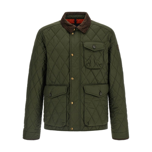 Polo Ralph Lauren Bicolor Polyester Full-Length Jacket