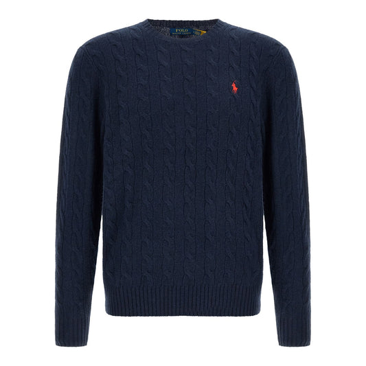 Polo Ralph Lauren Blue Wool Cardigan