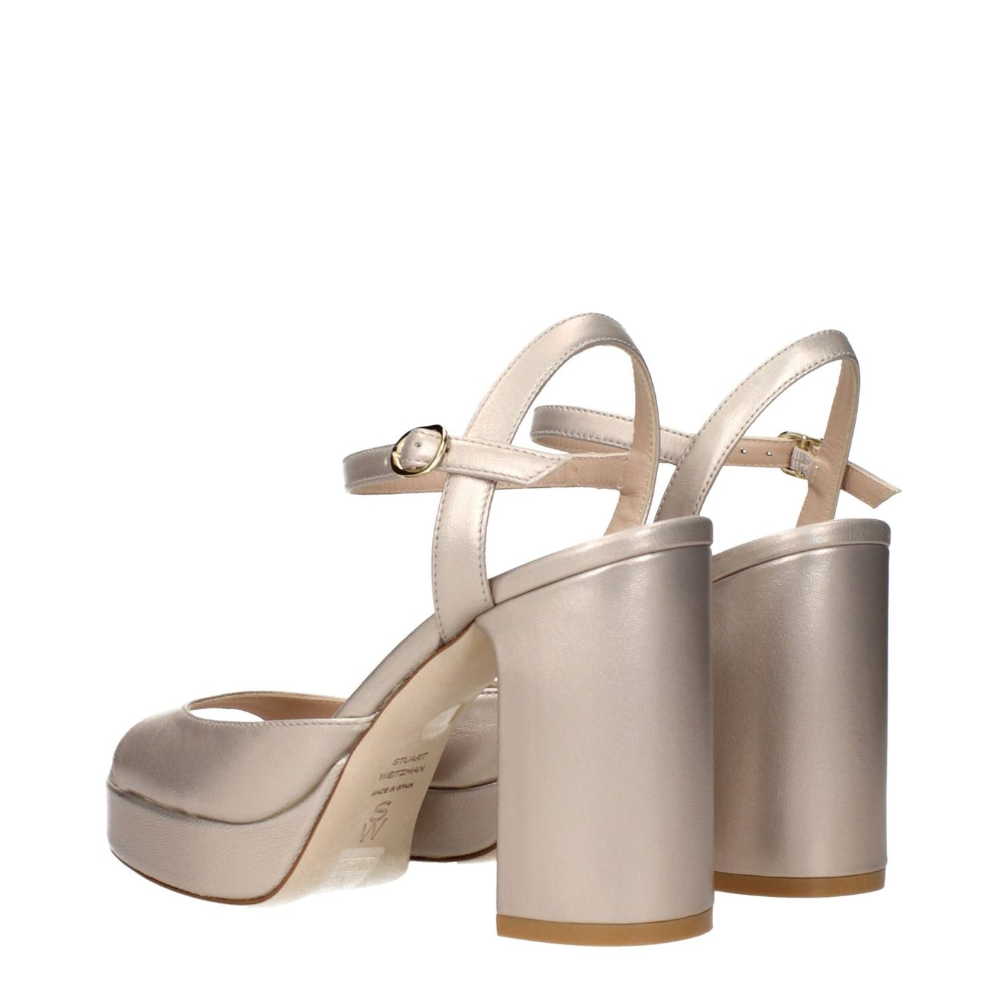 Stuart Weitzman Beige Leather Platform Sandals 1728,75667636384,Beige,EU36/US6,EU37.5/US7.5,EU37/US7,EU38.5/US8.5,EU39/US9,EU40/US10,EU41/US11,New with tags,Platforms - Sandals - Shoes,Sandals - Shoes,Shoes,Stuart Weitzman,Women