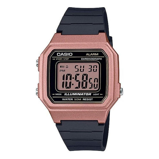 CASIO TIMELESS COLLECTION Mod. SPORT ILLUMINATOR WR 50M. ALARM. CHRONOGRAPH - BRONZE - METAL SERIE-0